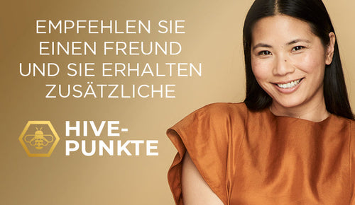 Empfehlen Sie einen Freund und sammeln Sie zusätzliche Hive-Punkte